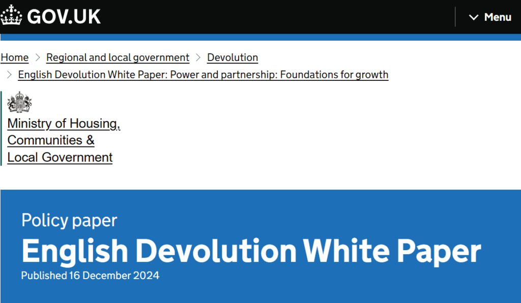 English Devolution